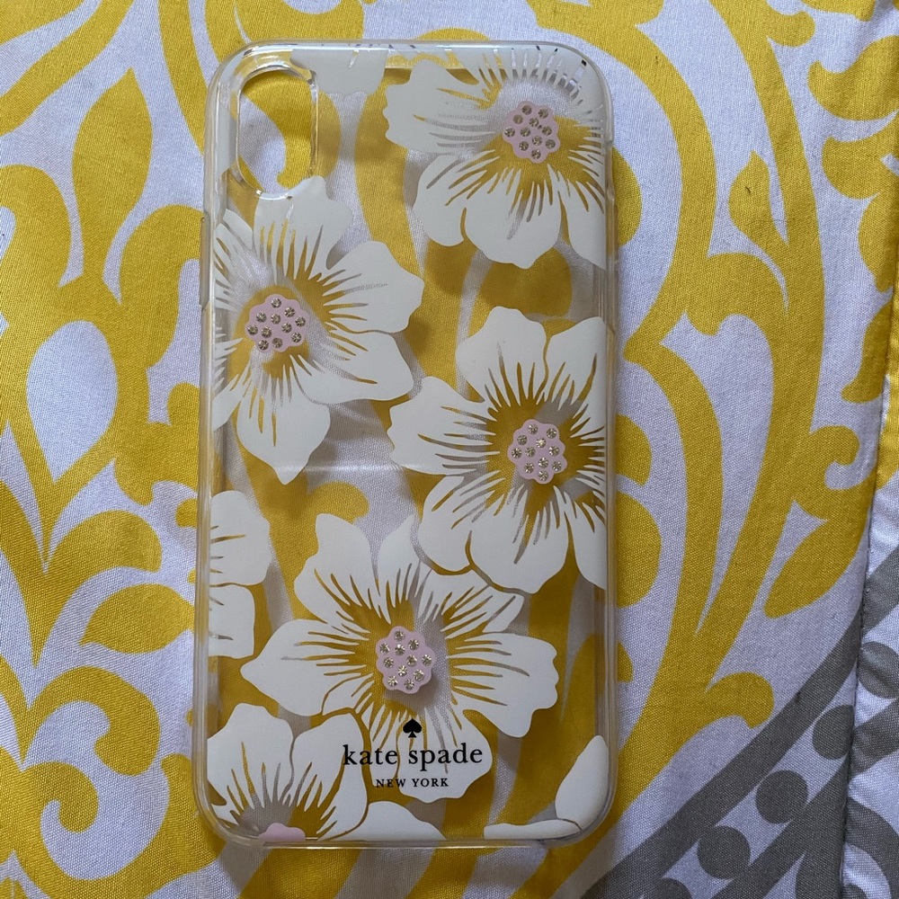 Kate Spade floral pattern iPhone XR phone case